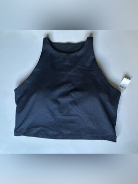 NWT Old Navy Cropped High-Neck Active Tank Top